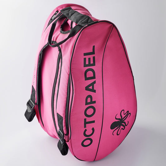 Octopadel lightweight padel racket carry case - Pink